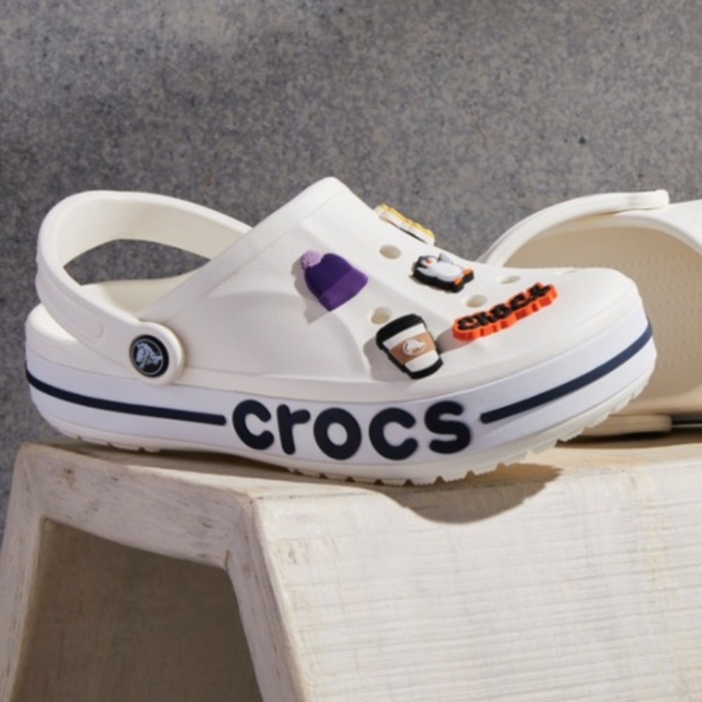 CROCS White Bayaband Clog NEW